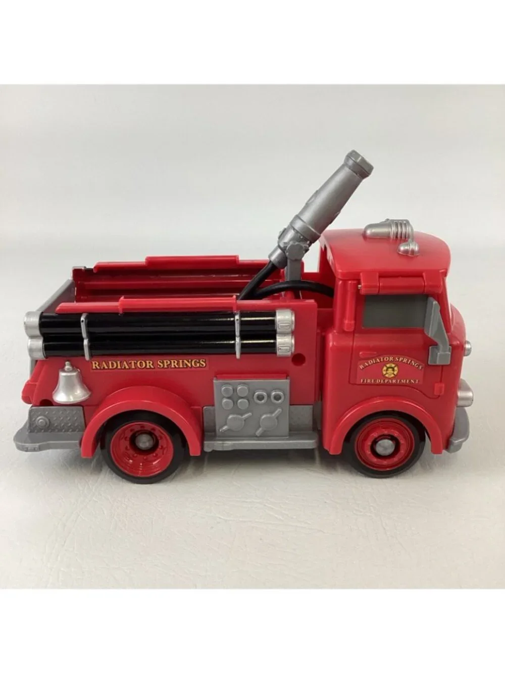 Mattel Disney Cars Red Firetruck 2020 Radiator Springs Fire Department Toy Car